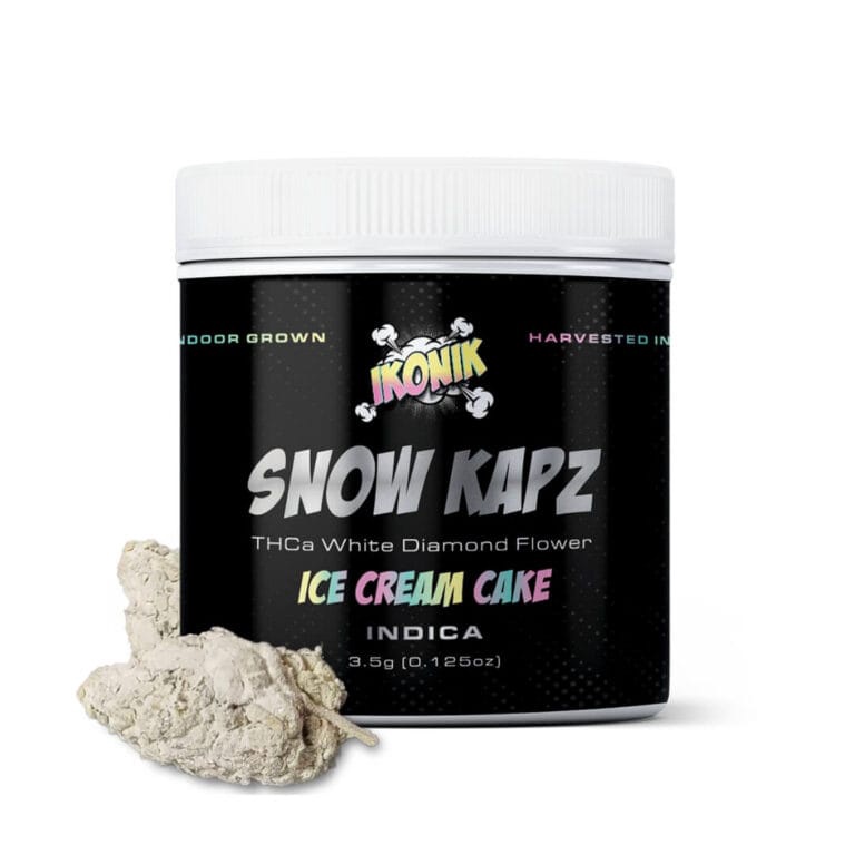 Ikonik – IK SnowKapz 3.5g Jar THCA / Ice cream cake